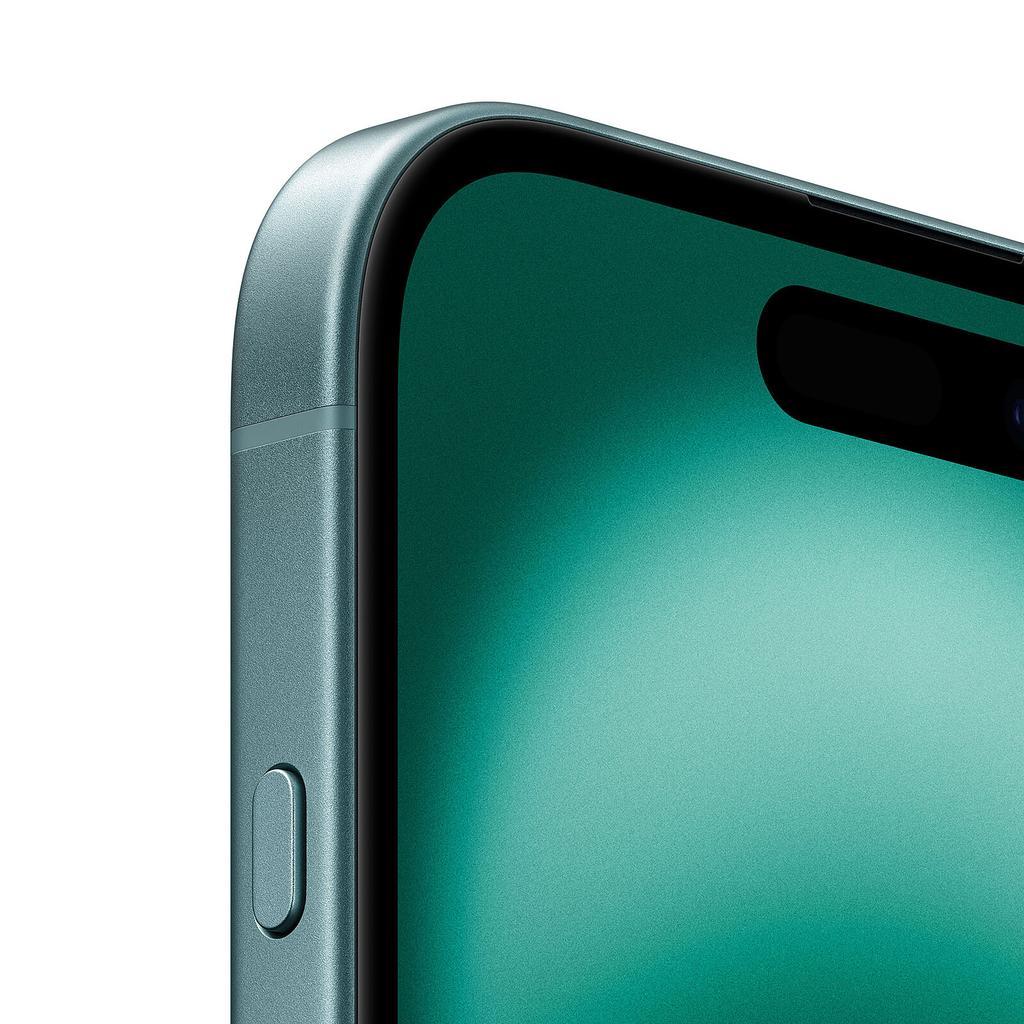 Side Image of Teal iPhone 16