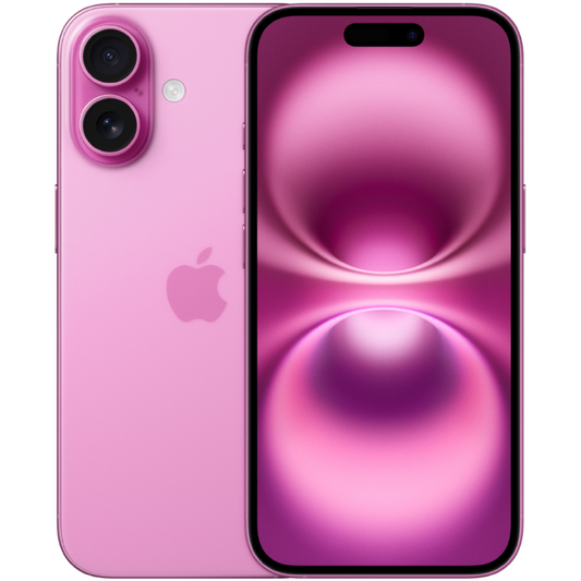 Pink iPhone 16 Front Image