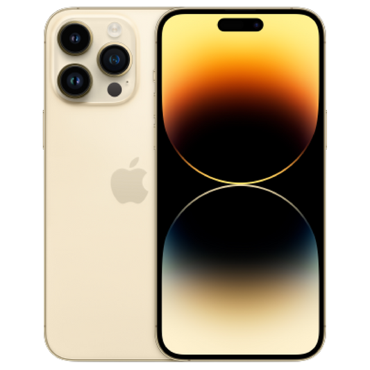 Pre Owned iPhone 14 Pro Max 128GB Gold Mobile Phone Apple   